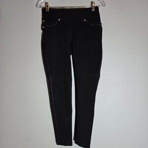 Black Peter Nygard Slims LUX Leggings, Size S